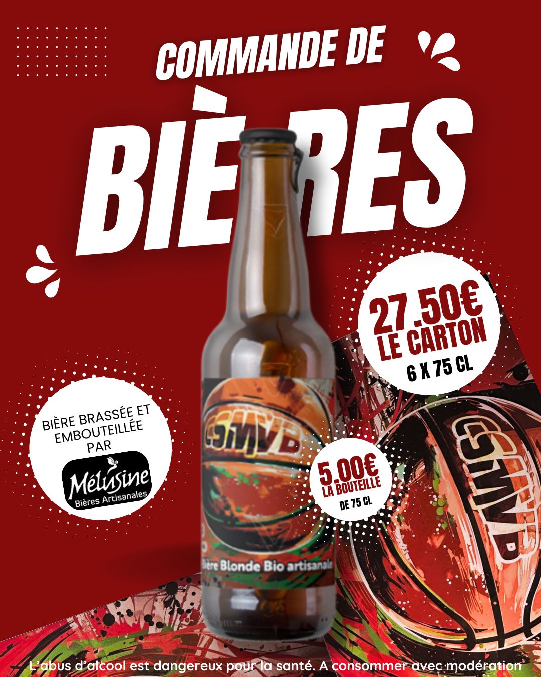 News : Commande de bières CSMVB